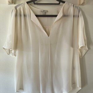 Joie - Cream silk blouse - M